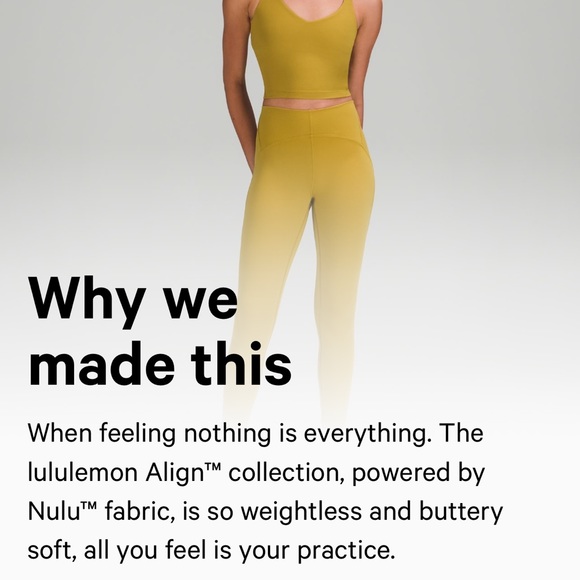 Lululemon Align Cropped Tank Top - Picture 5 of 7